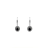 Gold Earrings with Sapphires and Diamonds