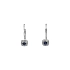 Gold earrings with sapphires and diamonds
