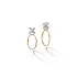 Gold Earrings Marco Bicego Marrakech Onde OG394 B3 YW