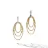 Gold Earrings Marco Bicego Marrakech Onde OB373 B YW