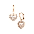 Gold Earrings Chopard Happy Diamonds 83A611-5401