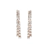 Gold Earrings with Diamonds