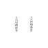 Gold Round Earrings with Diamonds