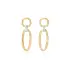 Gold Earrings Marco Bicego Jaipur Link OB1811 B YW