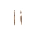 Gold Hanging Earrings Diamonds
