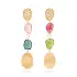 Gold Earrings Marco Bicego Lunaria Color OB1899-B TM01 Y