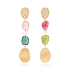 Gold Earrings Marco Bicego Lunaria Color OB1899-B TM01 Y