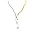 Gold Necklace with Diamonds