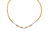 Gold Necklace with Diamonds