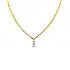 Gold Necklace with Diamonds