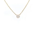 Gold Necklace with Diamonds