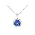 Luxury Necklace with Tanzanite in Symphony of Diamonds