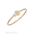 Gold Chopard Happy Hearts Bracelet Golden Hearts James Bond 007 85A007-5022