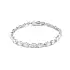 Gold tennis bracelet with diamonds 8,69ct