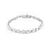 Gold tennis bracelet with diamonds 8,69ct