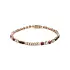 Gold Tennis Bracelet with Rubies and Diamonds