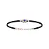 Gold Men's Bracelet Zancan with Sapphire