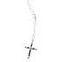 Gold Pendant Cross Zancan Black Magic Soft-2 EC413BR