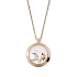 Gold Pendant Chopard Happy Diamonds 799434-5201