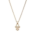 Gold Pendant Chopard Happy Diamonds 797864-5001