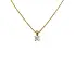 Gold Pendant with Diamond