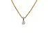 Gold Pendant with Diamond
