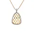 Gold Pendant with Diamonds