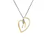 Gold Pendant with Diamonds