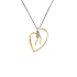 Gold Pendant with Diamonds