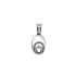 Gold Pendant with Pearl and Diamonds