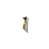 Gold Pendant with Sapphire and Diamonds