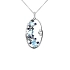 Gold Pendant with Aquamarines, Sapphires and Diamonds