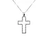 Gold Pendant Cross with Diamonds