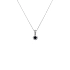 Sapphire pendant with sapphire and diamonds