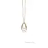 Gold Pendant Marco Bicego Marrakech Onde with Diamonds