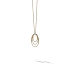 Gold Pendant Marco Bicego Marrakech Onde with Diamonds