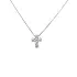 Gold Pendant Cross with Diamonds