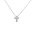 Gold Pendant Cross with Diamonds