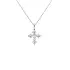 Gold Pendant Cross with Diamonds
