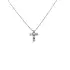 Gold Pendant Cross with Diamonds
