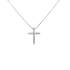 Gold Pendant Cross with Diamonds
