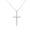 Gold Pendant Cross with Diamonds