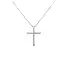 Gold Pendant Cross with Diamonds