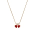 Gold Chopard Happy Hearts Necklace 81A083-5811