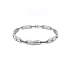 Gold Men's Bracelet with Black Diamonds