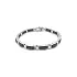 Silver Men's Bracelet Zancan Ceramik 925 KXB044-N