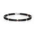 Gold Men's Baraka Bracelet with Ceramics BR351031