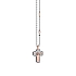Gold Pendant Cross Zancan Symbolic EC900BR