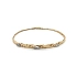Gold Bracelet with Zircons