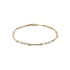 Gold Ladies Bracelet with Zircons